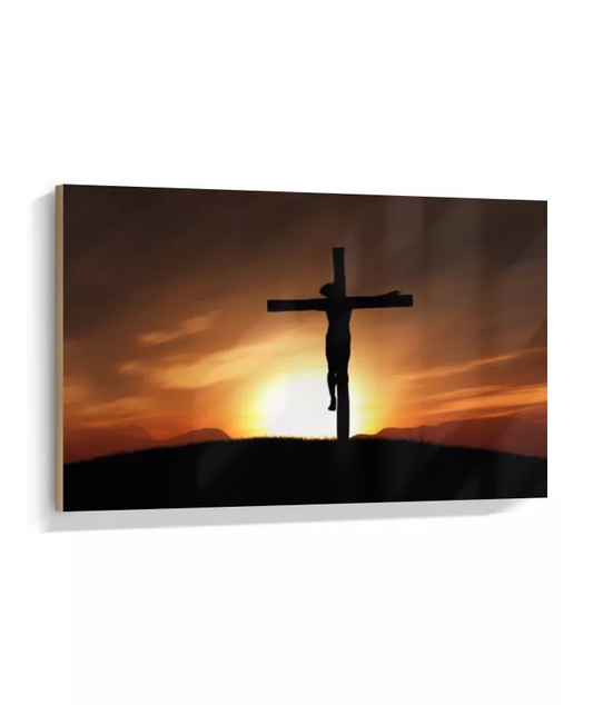 Morreu na Cruz por Nós (Horizontal)