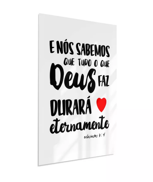 E Nós Sabemos...Eclesiastes 3:4
