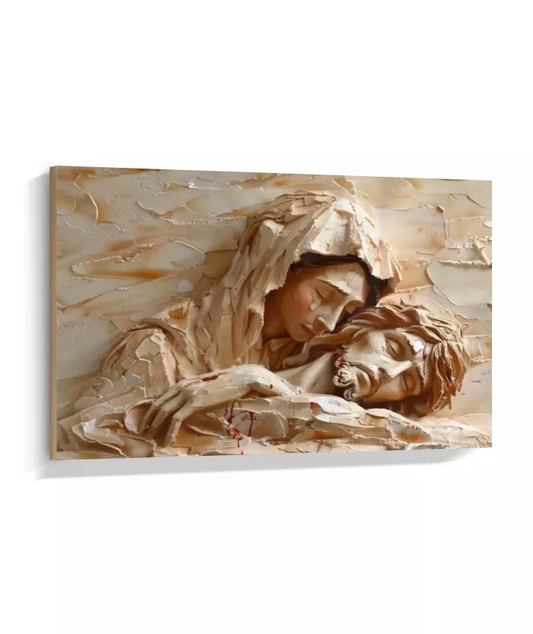 Maria e Jesus (Horizontal)