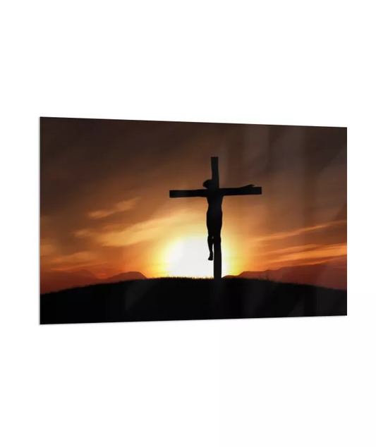 Morreu na Cruz por Nós (Horizontal)