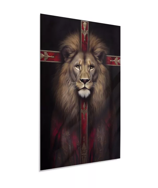 Leão e a Cruz Vermelha