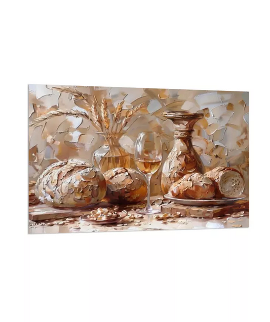 Pão e Vinho (Horizontal)