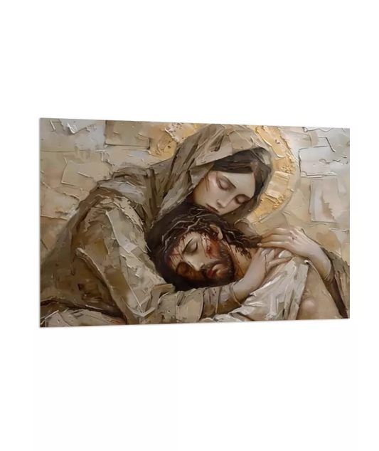 Maria e Jesus (Horizontal)